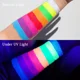 thumbnail image 4 of Delineador de ojos líquido brillante, pigmento cosmético UV, Multicolor, maquillaje de ojos, brillo, secado rápido, brillo en la oscuridad, fiesta fluorescente （No.4, 4 of 5