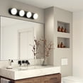 thumbnail image 2 of Artika Santori Modern Bathoom Vanity Light, Matte Black, 2 of 5