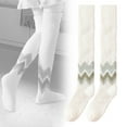 thumbnail image 6 of yuksok Womens Knee High Socks Stylish Sleeping Socks Soft Fuzzy Socks Long Stocking Green, 6 of 9