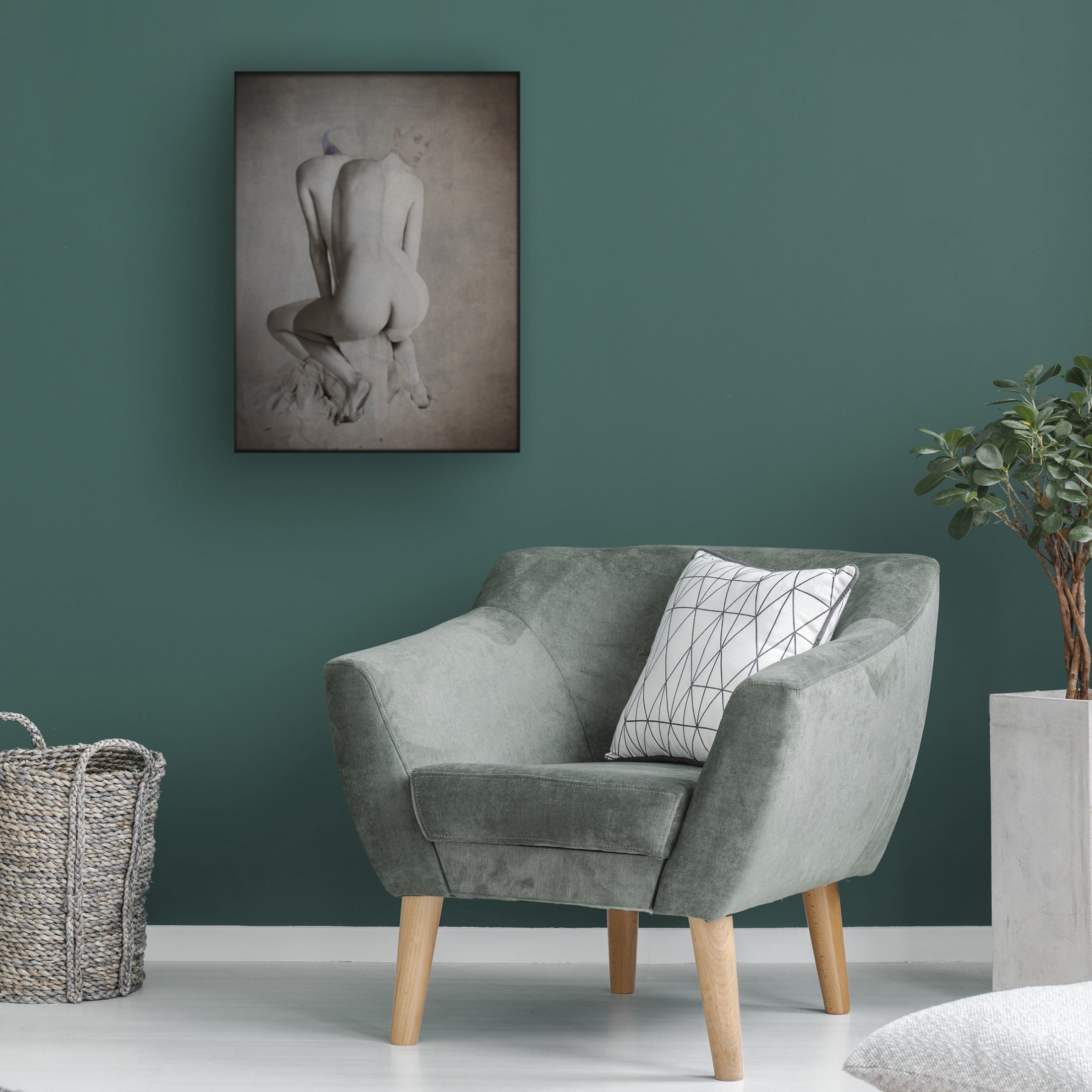 Fuyuki Hattori 'Nu Dans La Chambre' Canvas Art