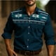 thumbnail image 3 of Camisa étnica tribal retro para hombre, ropa informal para exteriores, suave, de talla grande, de alta calidad, estilo nuevo 2024, 3 of 5