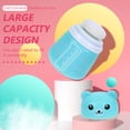 thumbnail image 2 of Baby Powder Bottle Adorable Bear Powder Puff Box Cartoon Powder Puff Container, 2 of 5