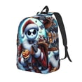 thumbnail image 1 of Goofa The Nightmare Before Christmas Pattern Durable Canvas Daypack - High-Quality Vintage Backpack, Compact & Versatile for Travel and Everyday Use-Small, 1 of 5