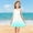 Green, variant on JUSLIO Girls Camisole Dress Tank Casual Sleeveless Dresses Size 4 Y