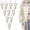 10pc, variant on V Shaped Double-Sided Closet Organizer Hanger, 360° Rotating Multi-Layer Vertical Clothes Storage Rack , Space Saving Organizer for Hats, Scarves, Belts, Bags and Ties
