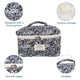thumbnail image 4 of Bolsa de maquillaje Gosect Floral Coquette Aesthetic Black Rose, 4 of 6