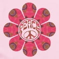 thumbnail image 2 of CafePress - Peace Flower Affection Long Sleeve Infant Bodysu - Long Sleeve Cotton Baby Bodysuit, 2 of 4