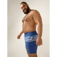thumbnail image 5 of Chubbies Men's Classic Swim Trunks 5.5" The Moon Shadows Mesh Lined Boardshorts (Small, Navy Neon Stripe), 5 of 6