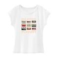 thumbnail image 2 of Camiseta para mujer de moda con cuello redondo para ir de compras viajes y desplazamientos jinwen XL, 2 of 7