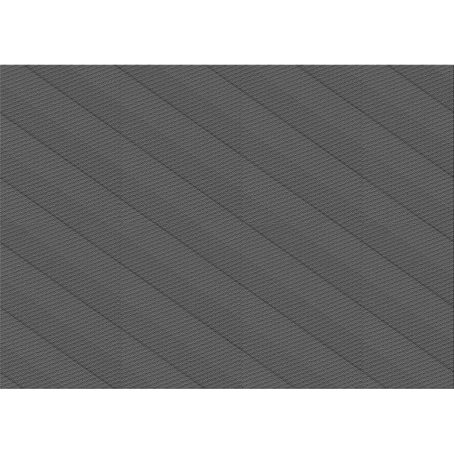 Ahgly Company Tapis d'Intérieur à Motif Rectangle Noir Clair, 2' x 4'
