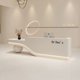 thumbnail image 3 of Office Modern Front Reception Desks Checkout Retail Store Cashier Counter Salon Clothing Rezeption Desk Beauty Bar Furniture My Lux Decor Round, 3 of 7