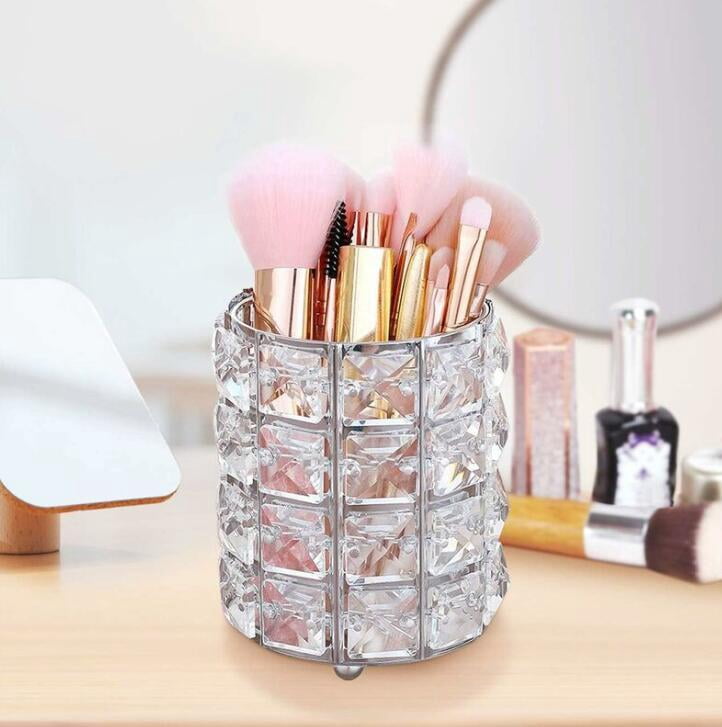 Portalápices De Vidrio, Soporte Para Brochas De Maquillaje, Organizador