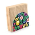 thumbnail image 2 of Fruit Flowers Leaves Napkin Holder for Table Clear Napkin Stand Paper Holder Acrylic Organizer Dispenser Napkins for Dinner Kitchen Restaurant Room, 2 of 8