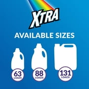 XTRA Laundry Detergent Liquid Plus Odor Blasters, 131 Loads, 203.1 Fl Oz