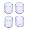 thumbnail image 1 of 4x Tapones para patas de silla Sunnimix Cubiertas de pies de silicona Protector de muebles de piso Antideslizante 18mm, 1 of 8