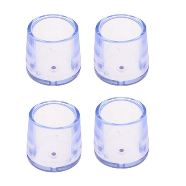 4x Tapones para patas de silla Sunnimix Cubiertas de pies de silicona Protector de muebles de piso Antideslizante 18mm