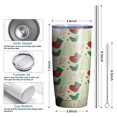 thumbnail image 6 of Christmas 20oz Stainless Steel Mobile Tumbler – Vacuum Insulated Coffee Mug with Lid, Spill-Proof Travel Cup for Hot & Cold Drinks, 6 of 7