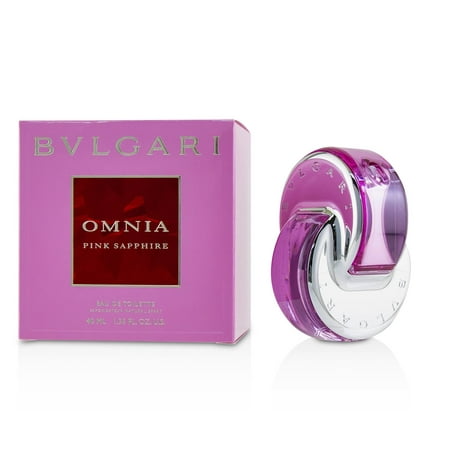 Bvlgari Women's Eau De Toilette Perfume Omnia Pink Sapphire, 1.35 Ounce, Multi