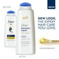 thumbnail image 2 of Dove Nutritive Solutions Nourishing & Intensive Repair Daily Shampoo with Keratin, 20.4 fl oz, 2 of 9