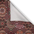 thumbnail image 5 of Ambesonne Moroccan Grommet Curtain, Vintage Ottoman Tile, 50" x 108", Green Vermilion Ruby, 5 of 6