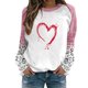 thumbnail image 1 of Gibobby Sudaderas con cremallera Sudadera casual de manga larga con cuello redondo y estampado de amor del día de San Valentín para mujer (estilo 3)(Rosa, XXL), 1 of 4