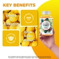 thumbnail image 5 of Vitamatic Hydrolyzed Collagen Gummies with Vitamin C, Zinc, Biotin for Healthy Skin Support, 60 Count, 5 of 10