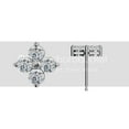 thumbnail image 2 of Round Diamond Stud Earrings 14k White Gold (1.87 Ct, F Color, VS Clarity), 2 of 2