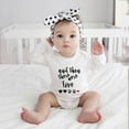 thumbnail image 2 of And Then There Were Five Baby Summer Romper Long Sleeve Neutral Newborn Clothes White Baby Boy Clothes Bodysuits, 2 of 5