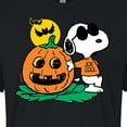 thumbnail image 3 of Peanuts - Joe Cool Pumpkin Cropped Graphic T-Shirt, 3 of 6