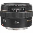 thumbnail image 1 of Canon EF 50mm f/1.4 USM Standard Prime Lens for DSLR Cameras (Open Box), 1 of 5