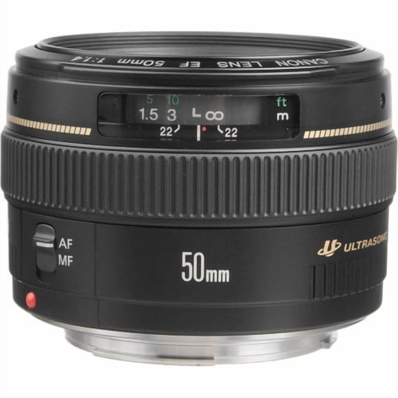 Canon EF 50mm f/1.4 USM Standard Prime Lens for DSLR Cameras (Open Box)