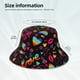 thumbnail image 3 of Fotbe Lgbt Rainbow For Pride Sombrero Tipo Pescador con Estampado – Sombrero de Sol de Algodón de Moda para Playa, Golf, Pesca, 3 of 6
