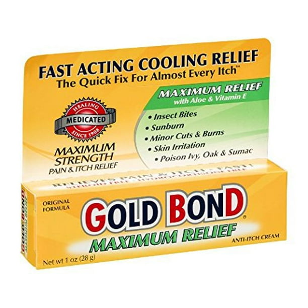 Gold Bond Med. Crm Size 1z Gold Bond Maximum Strength Medicated Anti