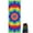 Rainbow Tie Dye, variant on Blue Tie Dye Flower Mandala Pattern Hot Yoga Mat Towel Non Slip for Hot Yoga - Quick-Drying Yoga Mat Cover with 4 Corner Pockets with Travel Bag - Hot Yoga Towel Non Slip 70"x26"