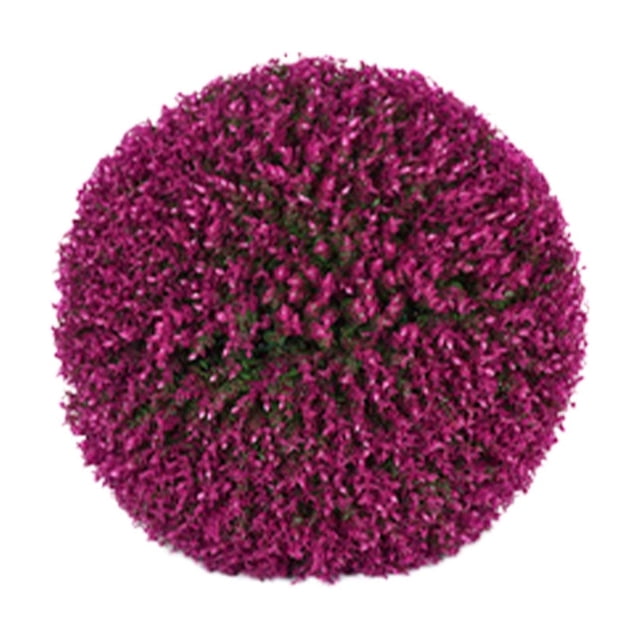 Simulation Plant Decor Easy To Manage For plastic colored Garden And Wedding Maintains Bright Colors For Long Time purple Outer diameter 25cm