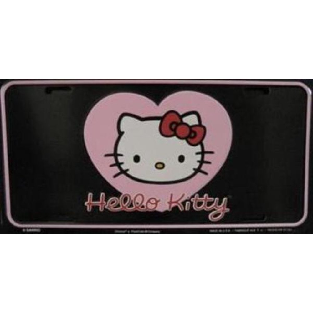 Hello Kitty License Plate
