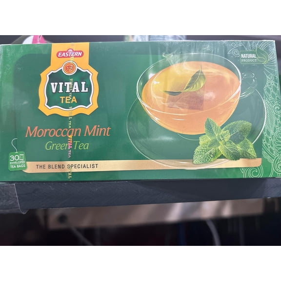 Vital Mint Green Tea - 25 Tea Bags 45g