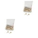 thumbnail image 2 of Colgadores para cuadros Toystoory ganchos para marco de fotos colgantes de doble cabeza Kit de alfileres de joyería 25 Piezas redondas 2Conjunto, 2 of 6