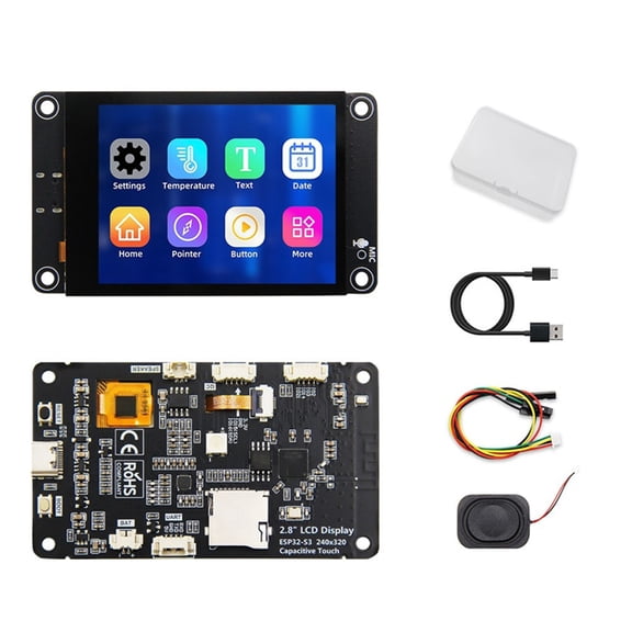 ESP32-S3 Ai Artificial Intelligence Development Board 2.8Inch LCD WiFi Bluetooth TFT Module Touch Screen for Xiaozhi