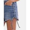 thumbnail image 4 of Madden NYC High Rise Lace-up Cheeky Short, Women's, 4 of 5