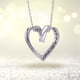 thumbnail image 5 of Ganfancp Collar Colgante de Cristal En Forma de Corazón Joyería Día de La Madre Mamá Ofertas Del Día Un Collar., 5 of 6