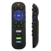 Universal RCA Roku TVs Remote Control with Netflix Sling Hulu Vudu Keys