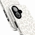 thumbnail image 2 of Neutral Leopard Print Phone Case, Beige Animal Pattern Protective Cover for iPhone 17 16 15 14 13 12 11 Pro Max Plus Mini, 2 of 6