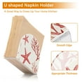 thumbnail image 5 of Yayeee Napkin Holder for Table Kitchen Paper Tissue Organization, White Starfish, 5 of 8