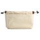 thumbnail image 2 of Toiletry Bag, Large Capacity Canvas Travel Storage Pouch with Drawstring, Water Repellent Organizer for Toiletries, 2 of 6