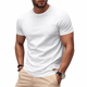 thumbnail image 1 of Camiseta de Viscosa de Bambú para Hombre, Ultra Suave, , con Cuello Redondo Refrescante, Informal, Básica, Interior L, 1 of 6