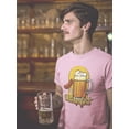 thumbnail image 2 of Oktoberfest Beer Mug W Sausage T-Shirt Men -Image by Shutterstock, Male XX-Large, 2 of 4