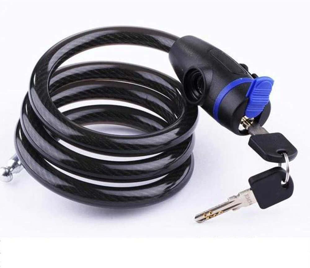 Universal AntiTheft Bicycle MTB Wire Rope Lock, Bike Electric Car