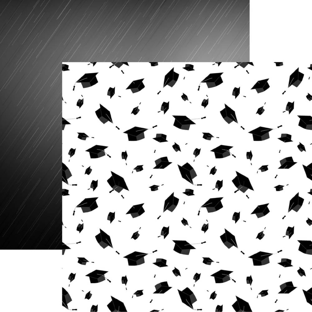 The Graduate DoubleSided Cardstock 12"X12"Graduation Cap Walmart