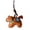 Brown, variant on Bag Pendant Imitation Leather Little Horse Charm Fullness Symbol Pendant Multi-Use Bag Car Hanger Keychain